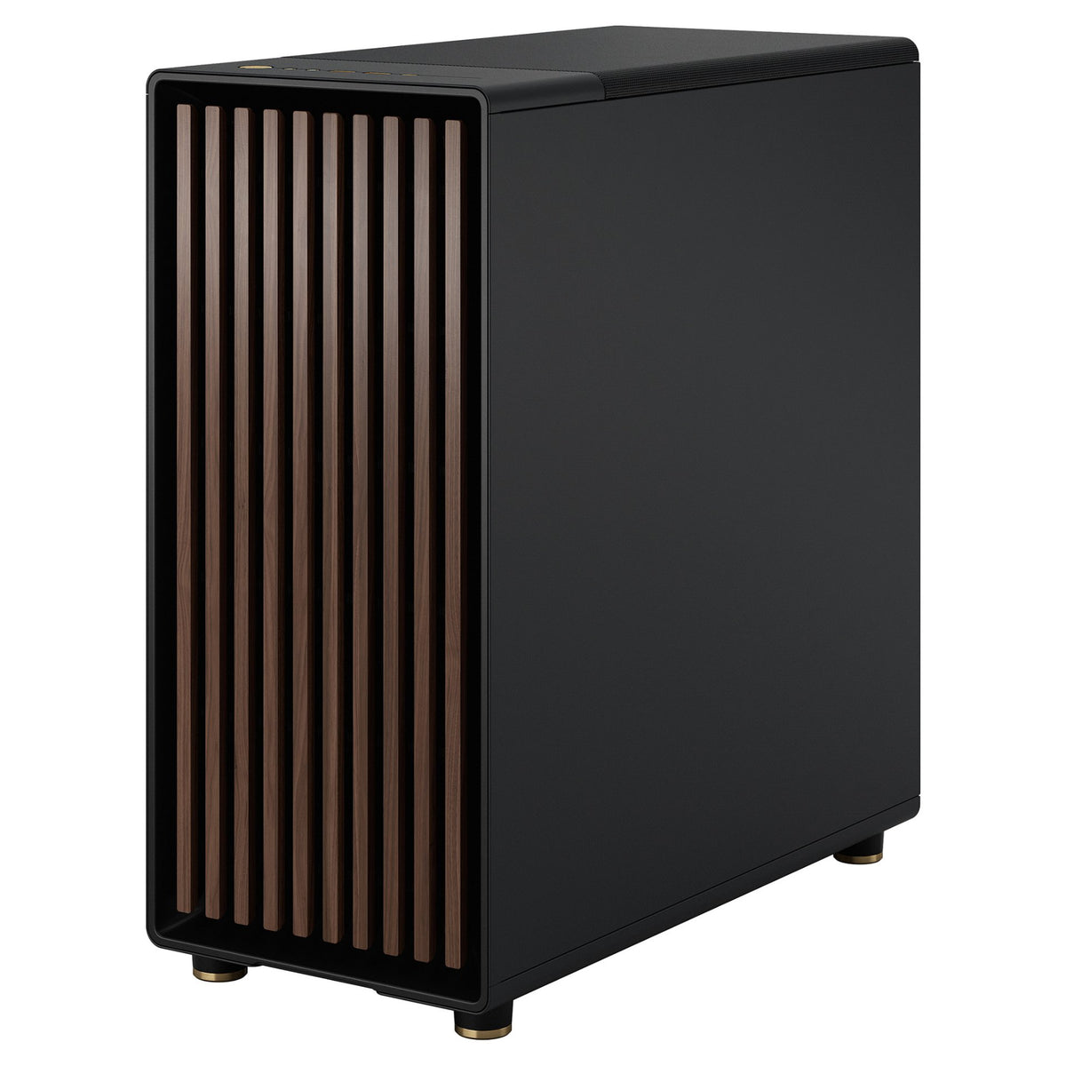 Midi Fractal Design North Charcoal Black Window Clear