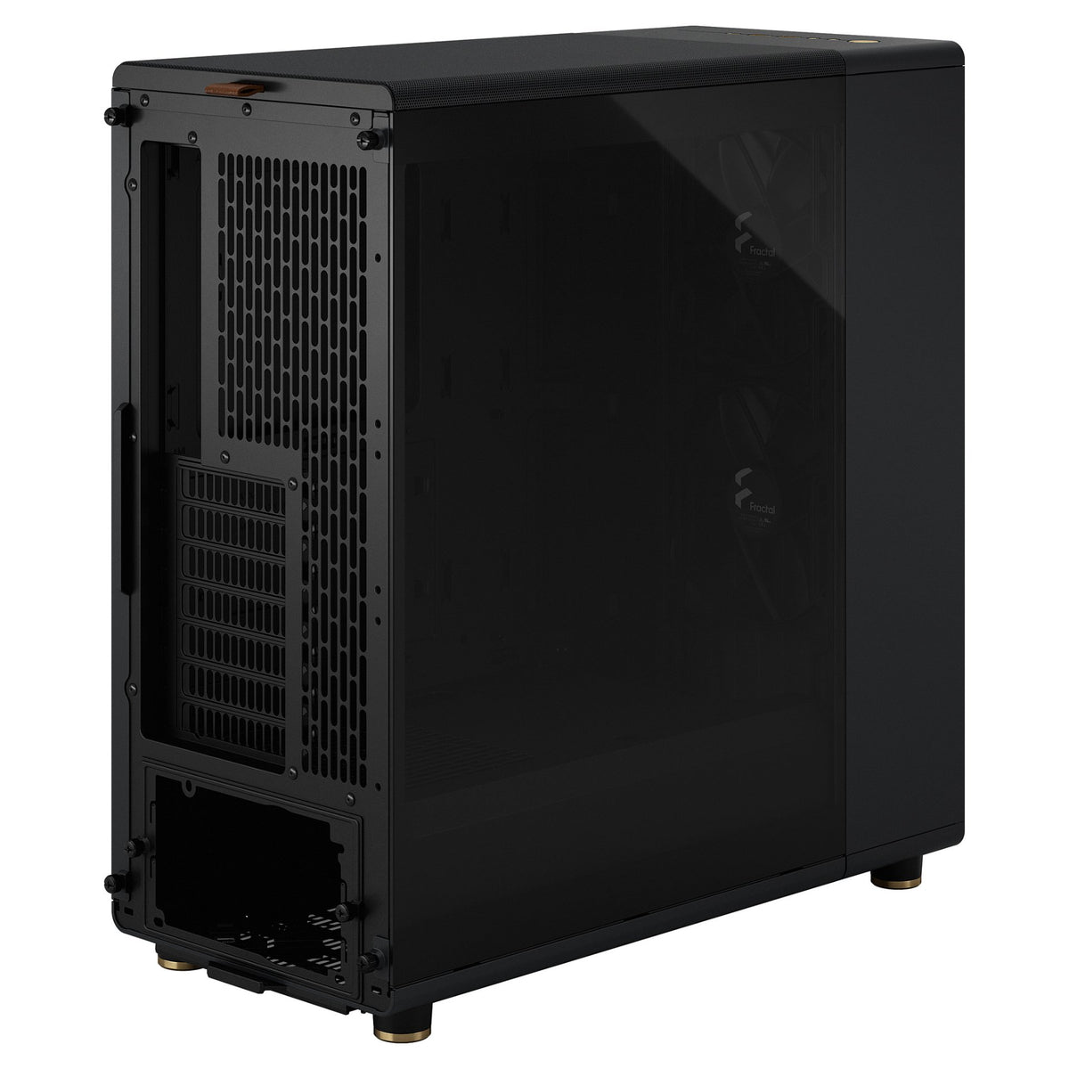 Midi Fractal Design North Charcoal Black Window Clear