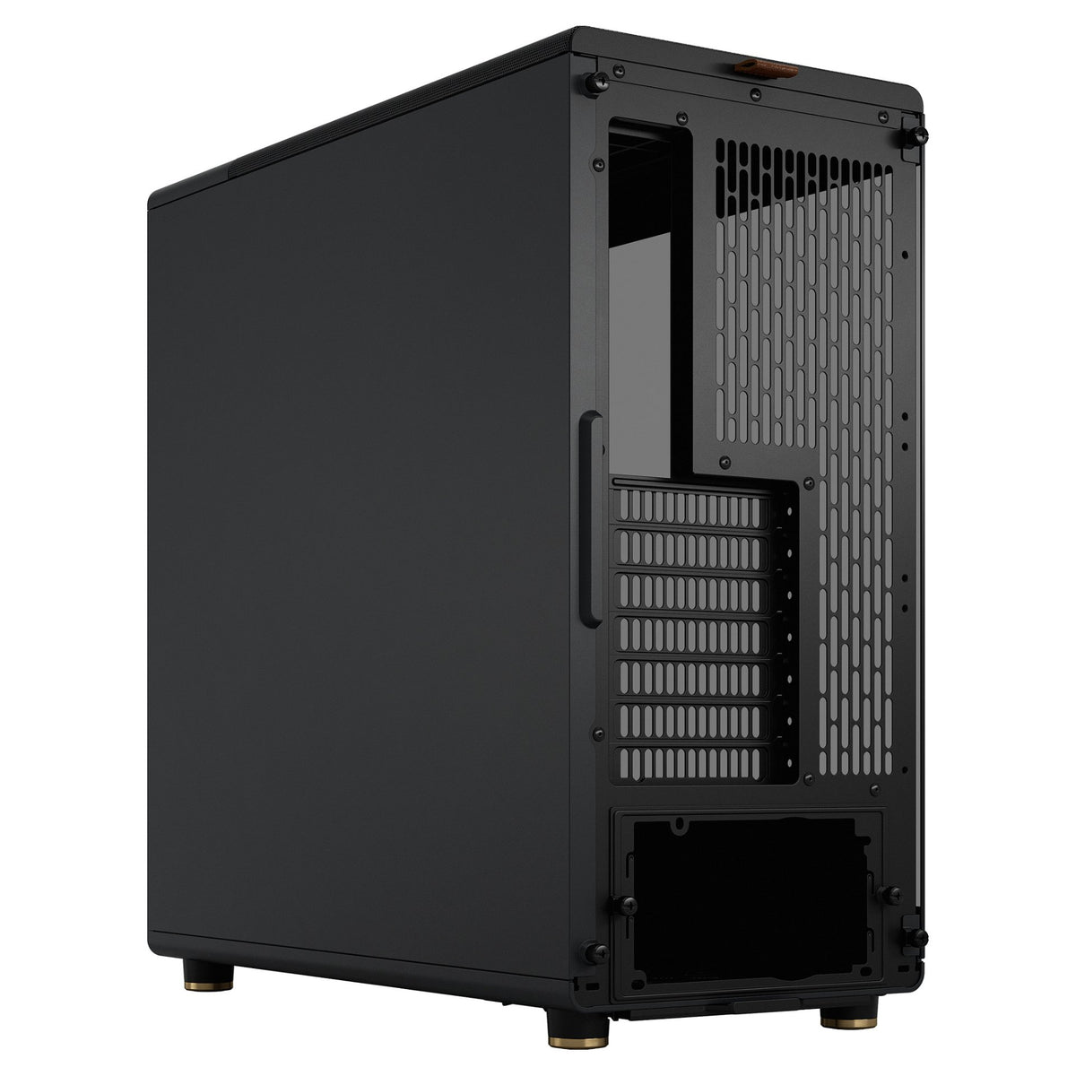 Midi Fractal Design North Charcoal Black Window Clear