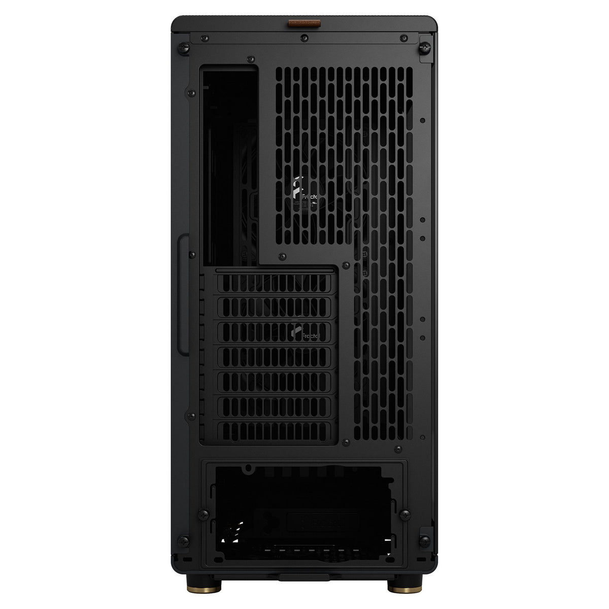 Midi Fractal Design North Charcoal Black Window Clear