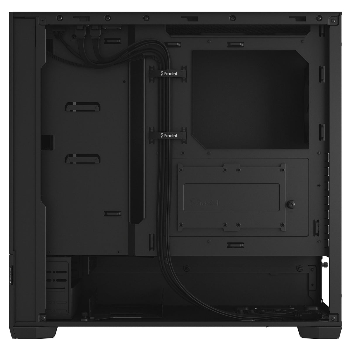 Midi Fractal Design Pop Air Black Solid
