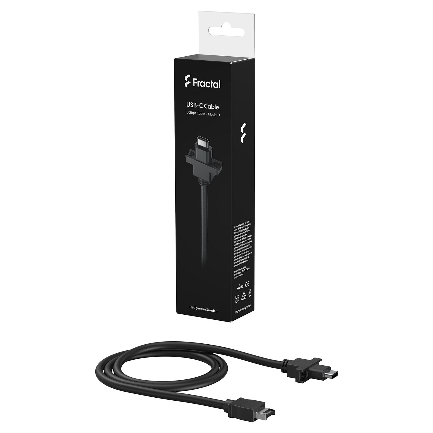 Fractal Design Model D USB-C 10Gbps 67cm Black