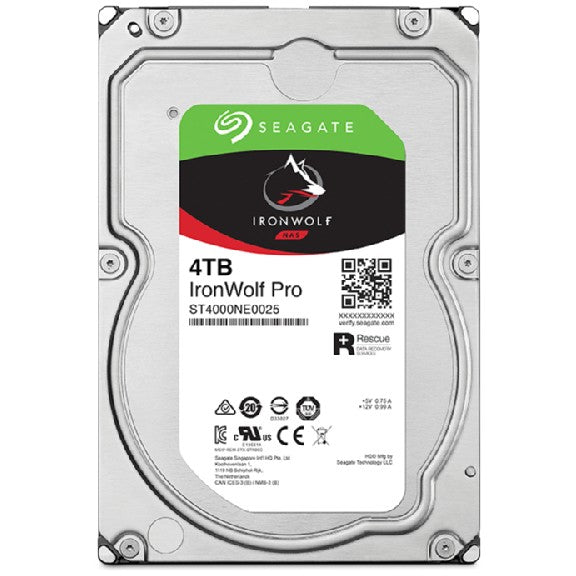 4TB Seagate IronWolf Pro ST4000NT001 7200RPM 256MB