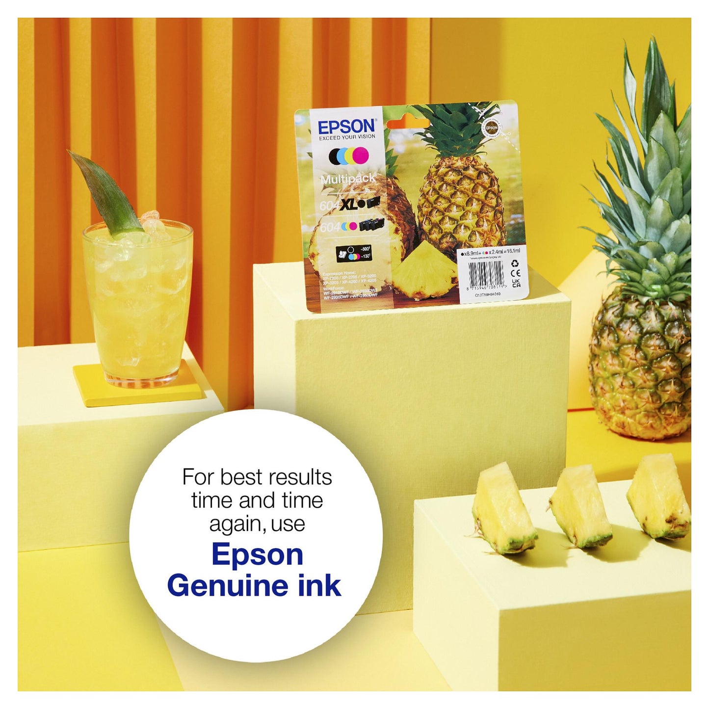 Epson Tinte 604XL C13T10H64010 Multipack (BKMCY) bis zu 350 Seiten
