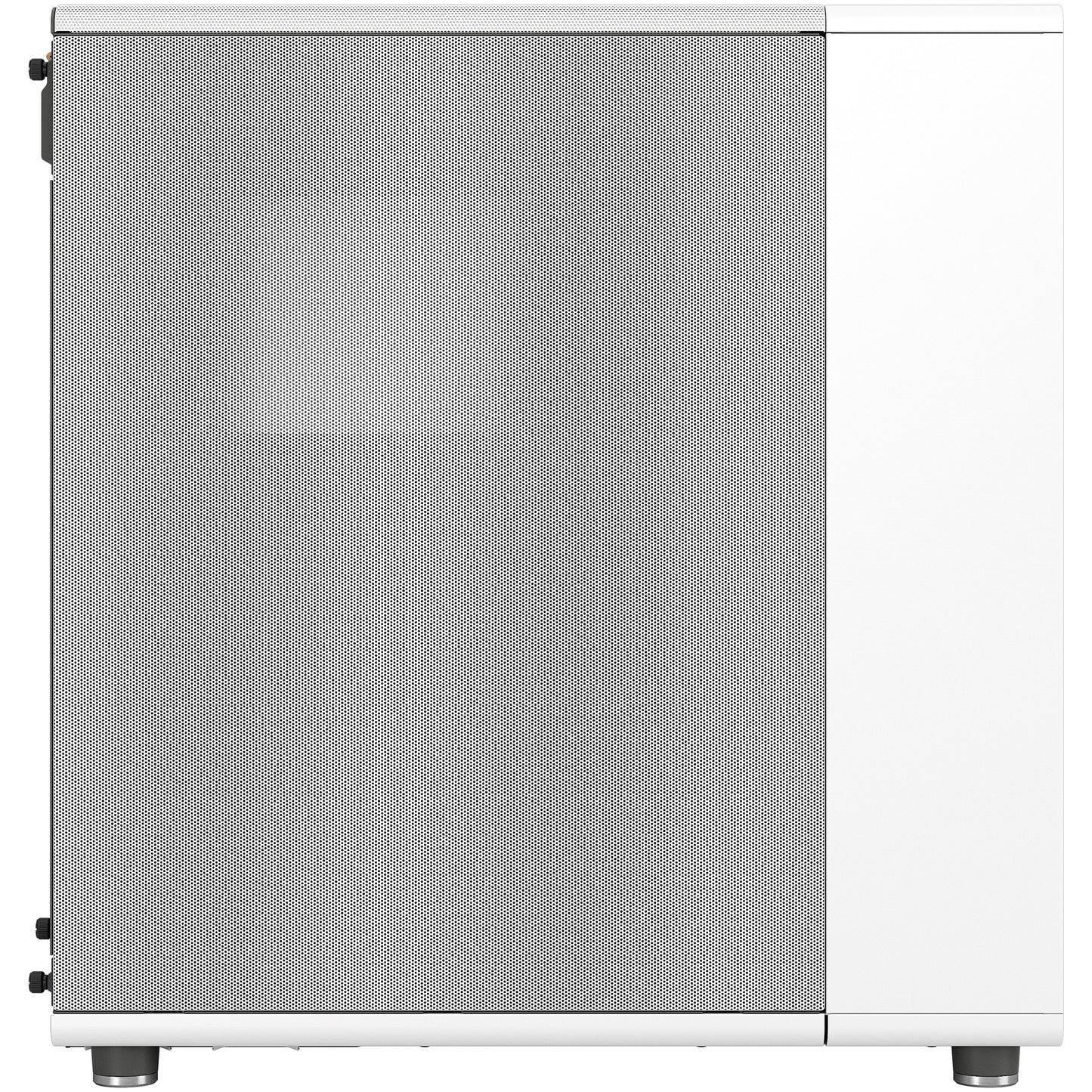 Midi Fractal Design North Chalk White Window Mesh