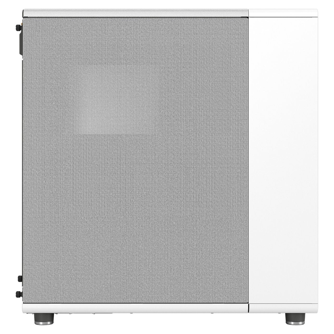 Midi Fractal Design North Chalk White Window Mesh