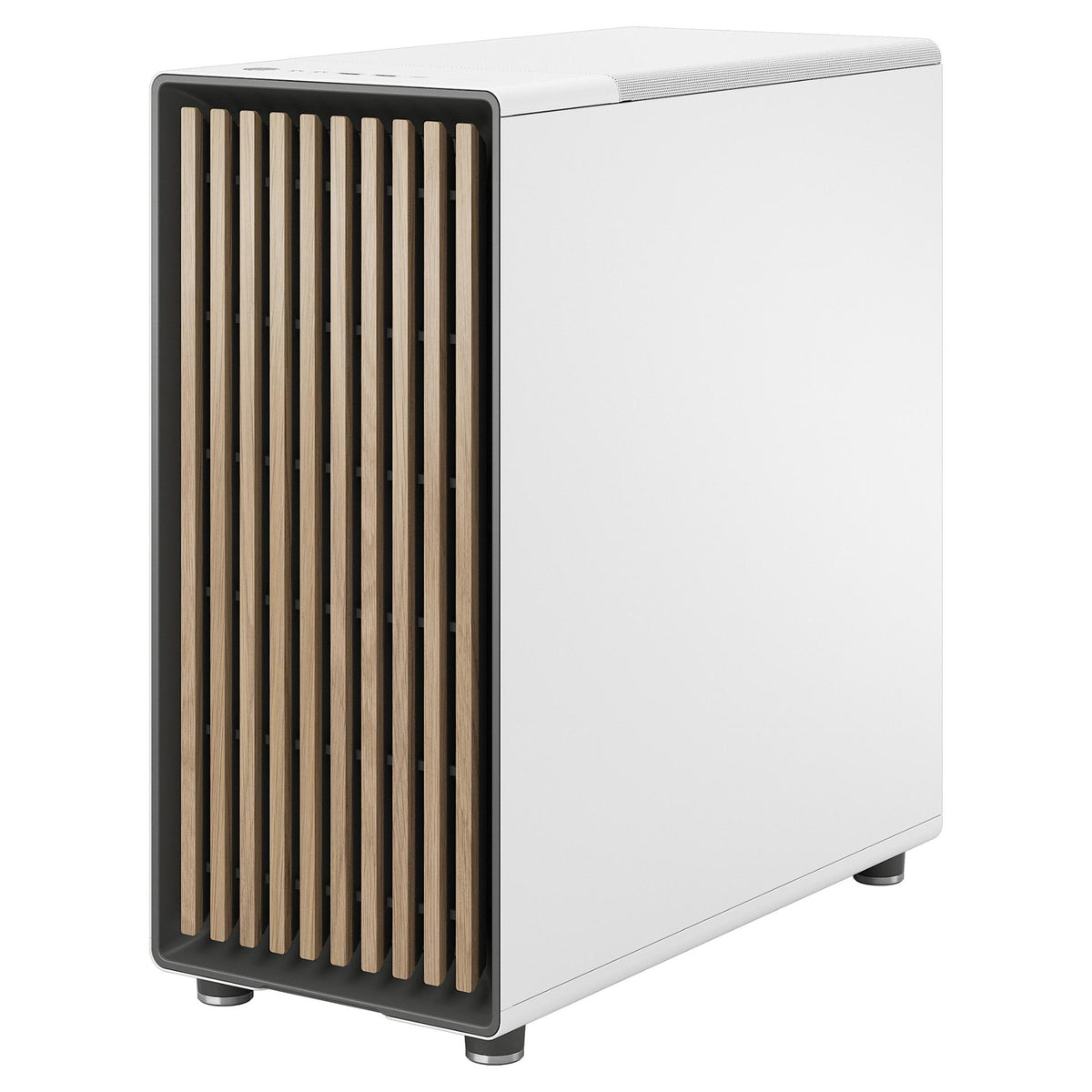 Midi Fractal Design North Chalk White Window Clear