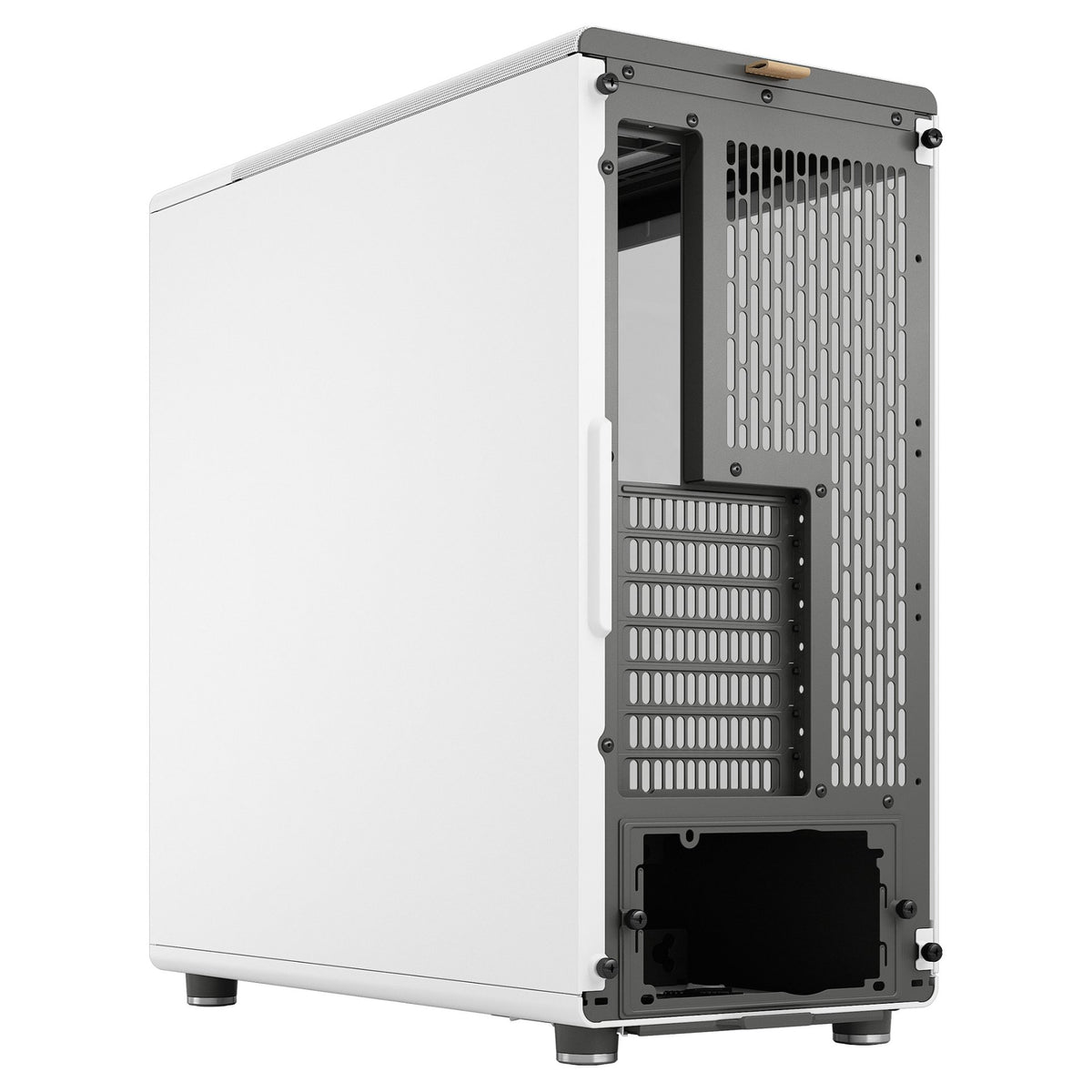 Midi Fractal Design North Chalk White Window Clear