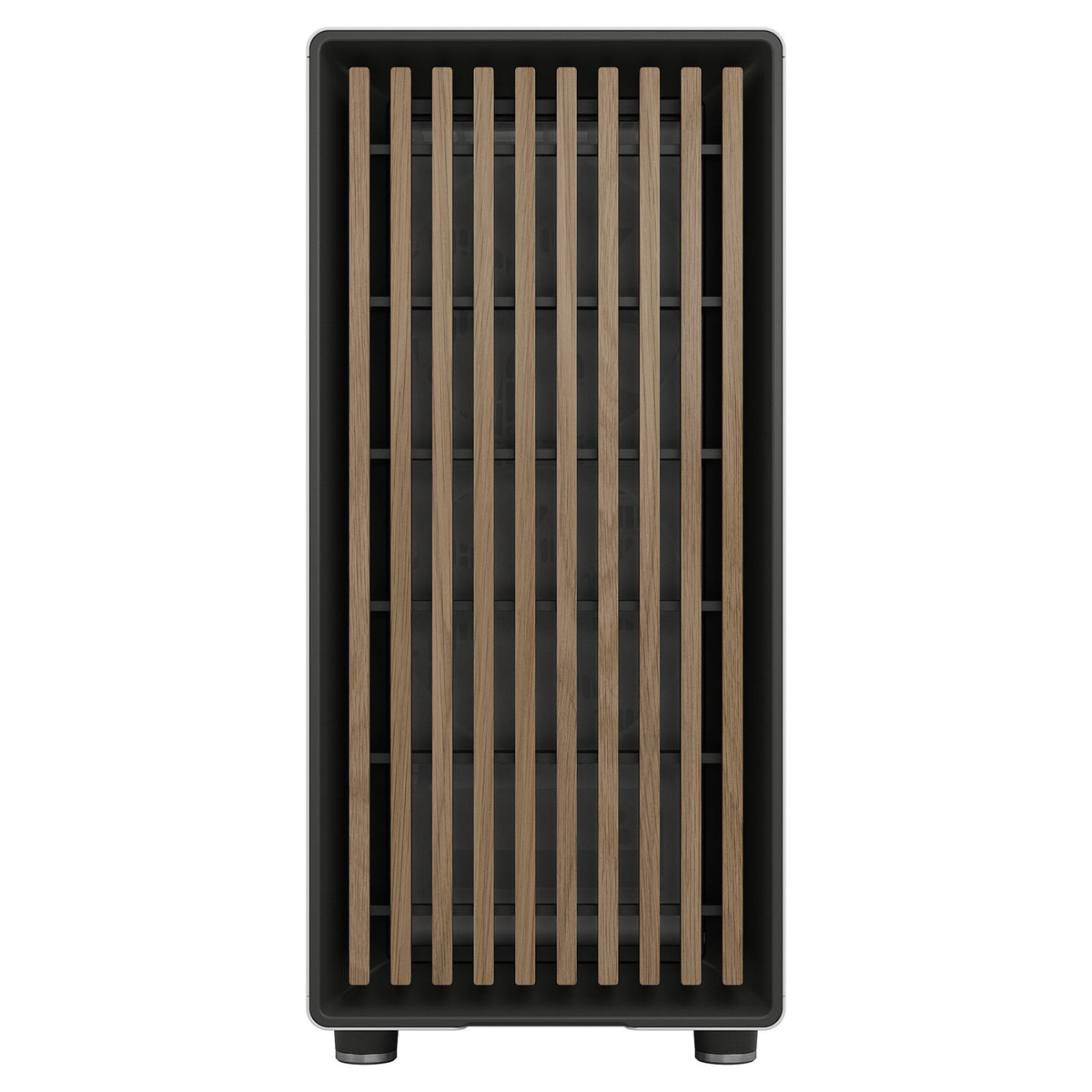Midi Fractal Design North Chalk White Window Clear