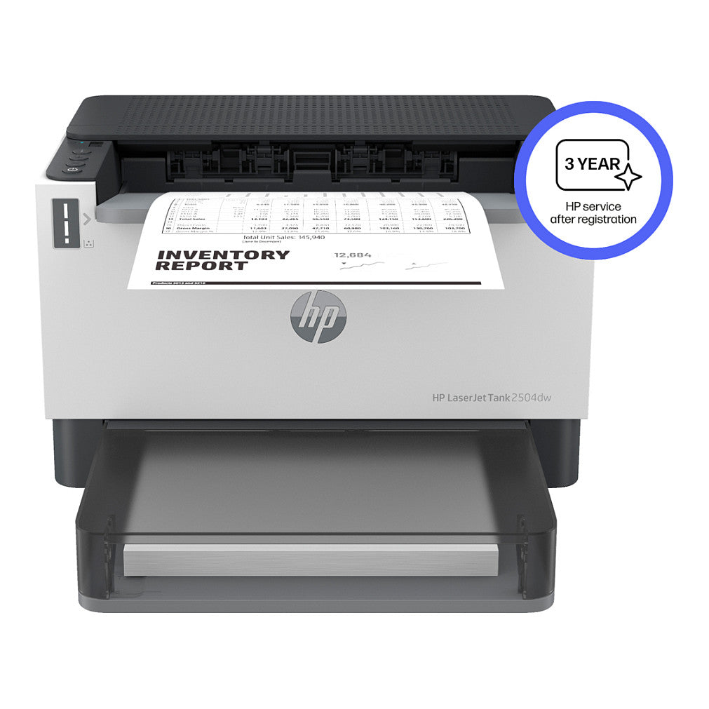 HP LaserJet Tank 2504dw S/W-Laserdrucker A4/LAN/WiFi/Bluetooth-LE/Duplex