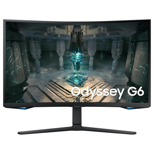 81,3cm/32'' (2560x1440) Samsung Odyssey G6 S32BG650EU 16:9 1ms 2xHDMI DisplayPort VESA Pivot Speaker QHD 240Hz Curved Gaming Black