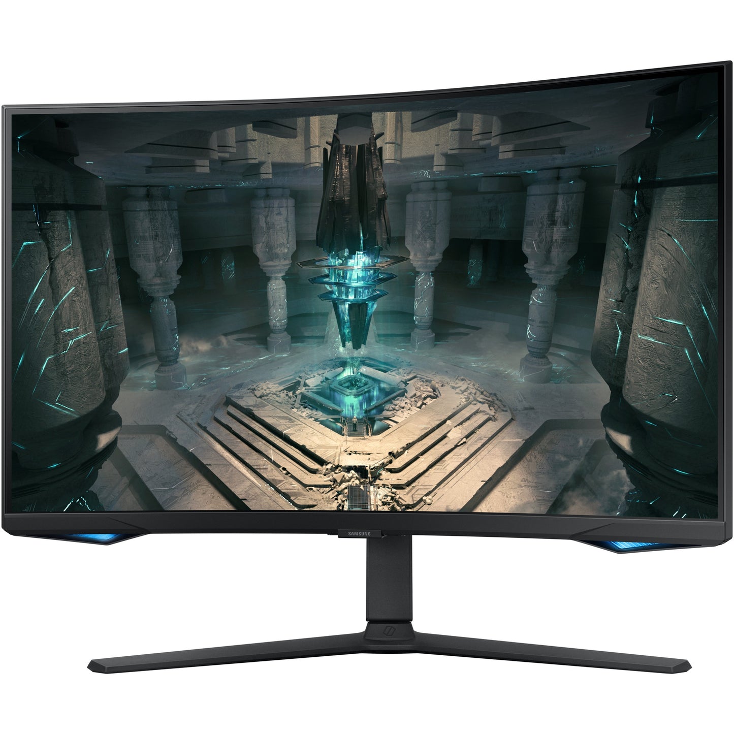 81,3cm/32'' (2560x1440) Samsung Odyssey G6 S32BG650EU 16:9 1ms 2xHDMI DisplayPort VESA Pivot Speaker QHD 240Hz Curved Gaming Black
