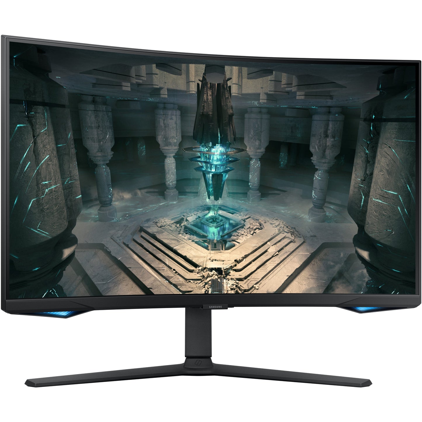 81,3cm/32'' (2560x1440) Samsung Odyssey G6 S32BG650EU 16:9 1ms 2xHDMI DisplayPort VESA Pivot Speaker QHD 240Hz Curved Gaming Black
