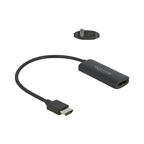 DELOCK Adapter HDMI-A Stecker zu DisplayPort Buchse 8K