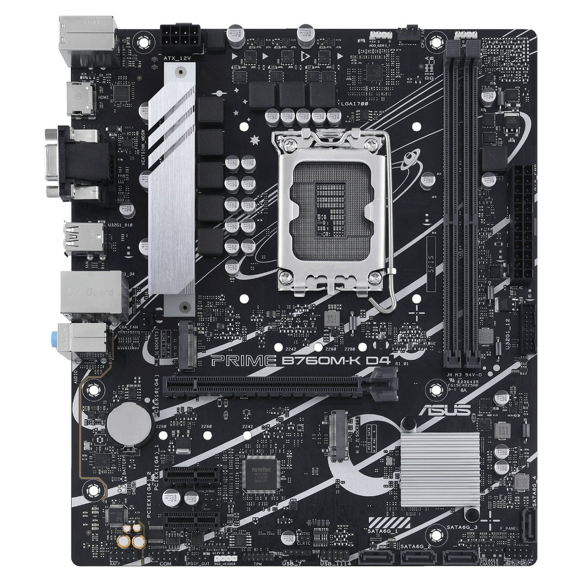 1700 ASUS PRIME B760M-K D4