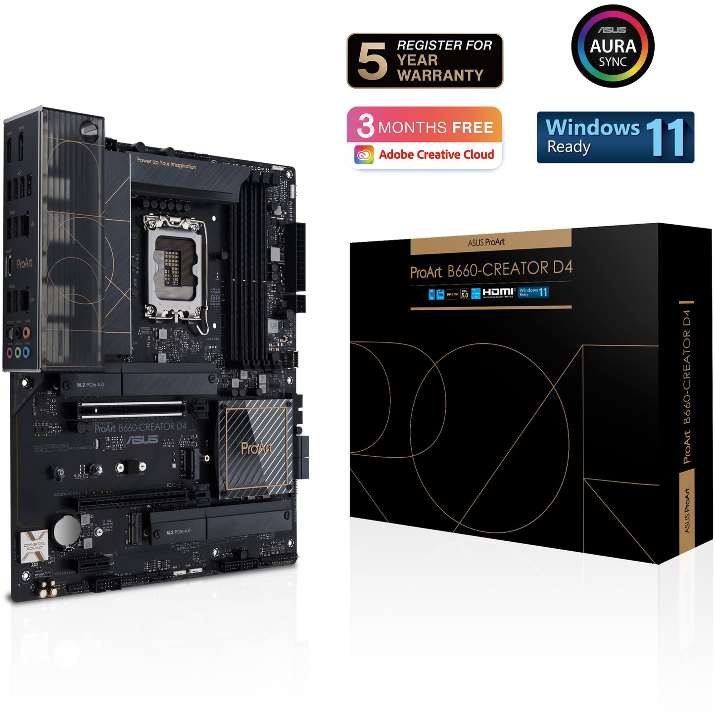 1700 ASUS PROART B660-CREATOR DDR4