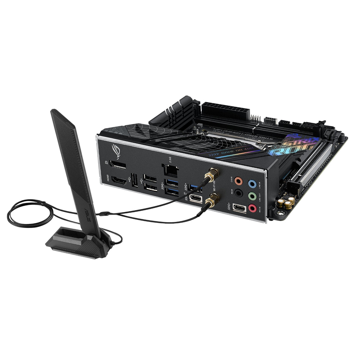 1700 ASUS MB ASUS ROG STRIX B760-I GAMING WIFI DDR5 ITX
