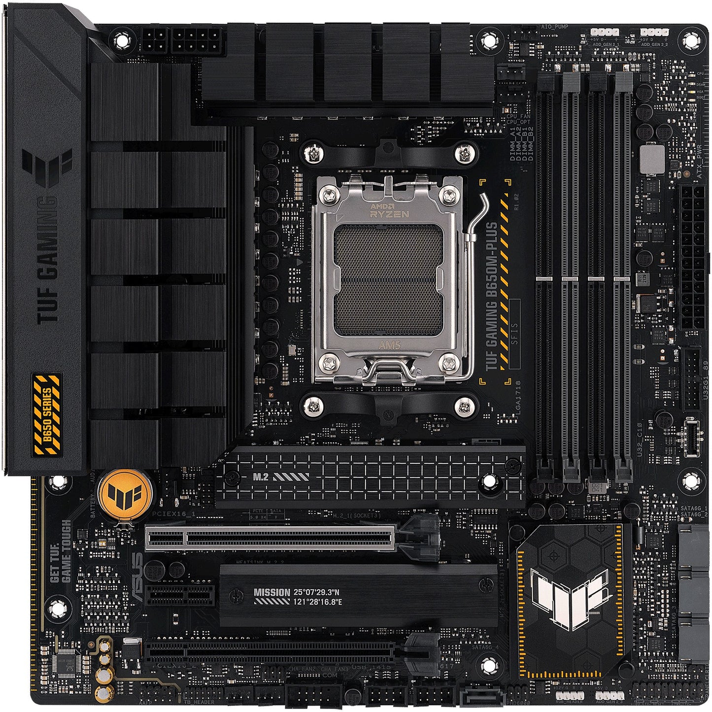 MB ASUS TUF GAMING B650M-PLUS (AMD.AM5.DDR5.mATX)