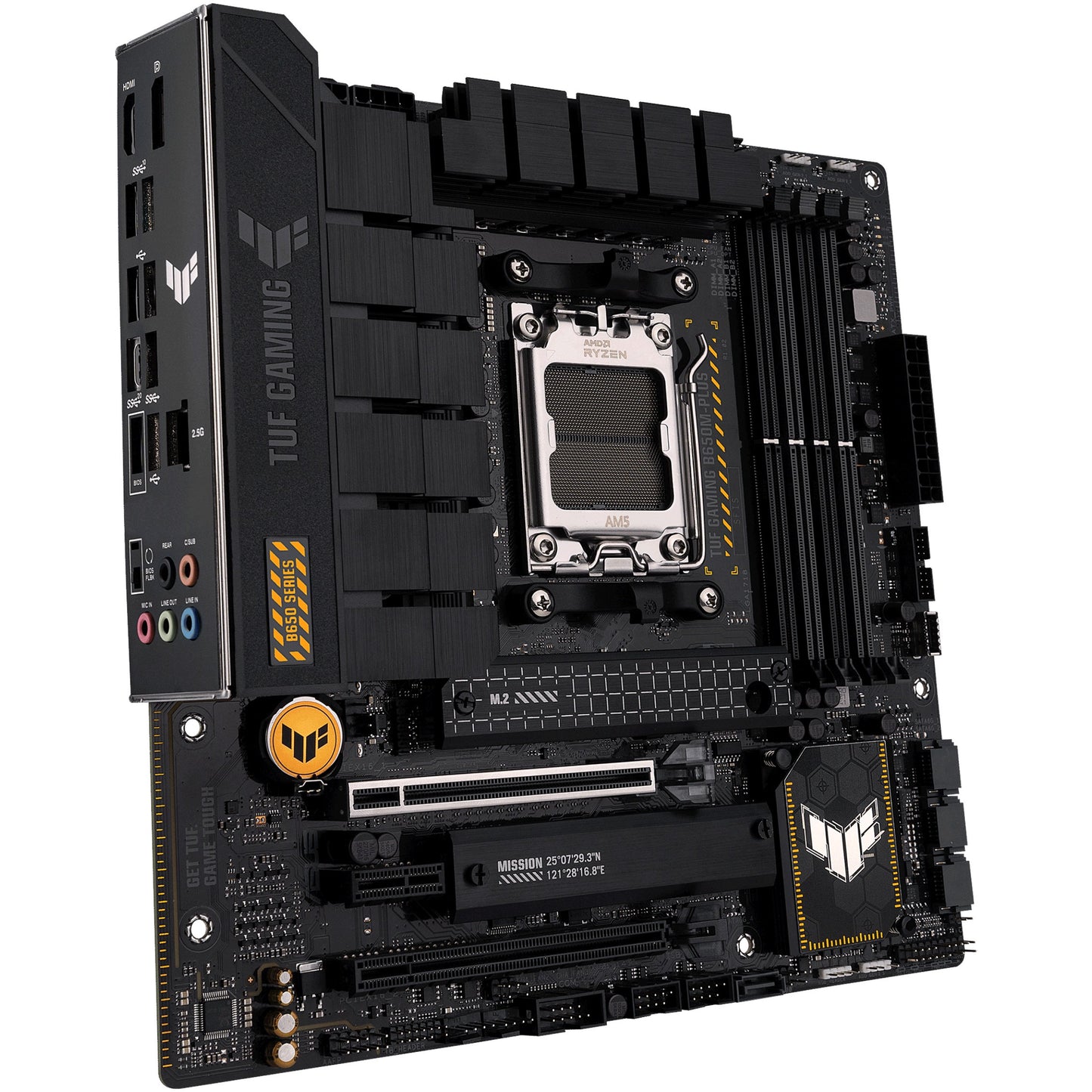 MB ASUS TUF GAMING B650M-PLUS (AMD.AM5.DDR5.mATX)