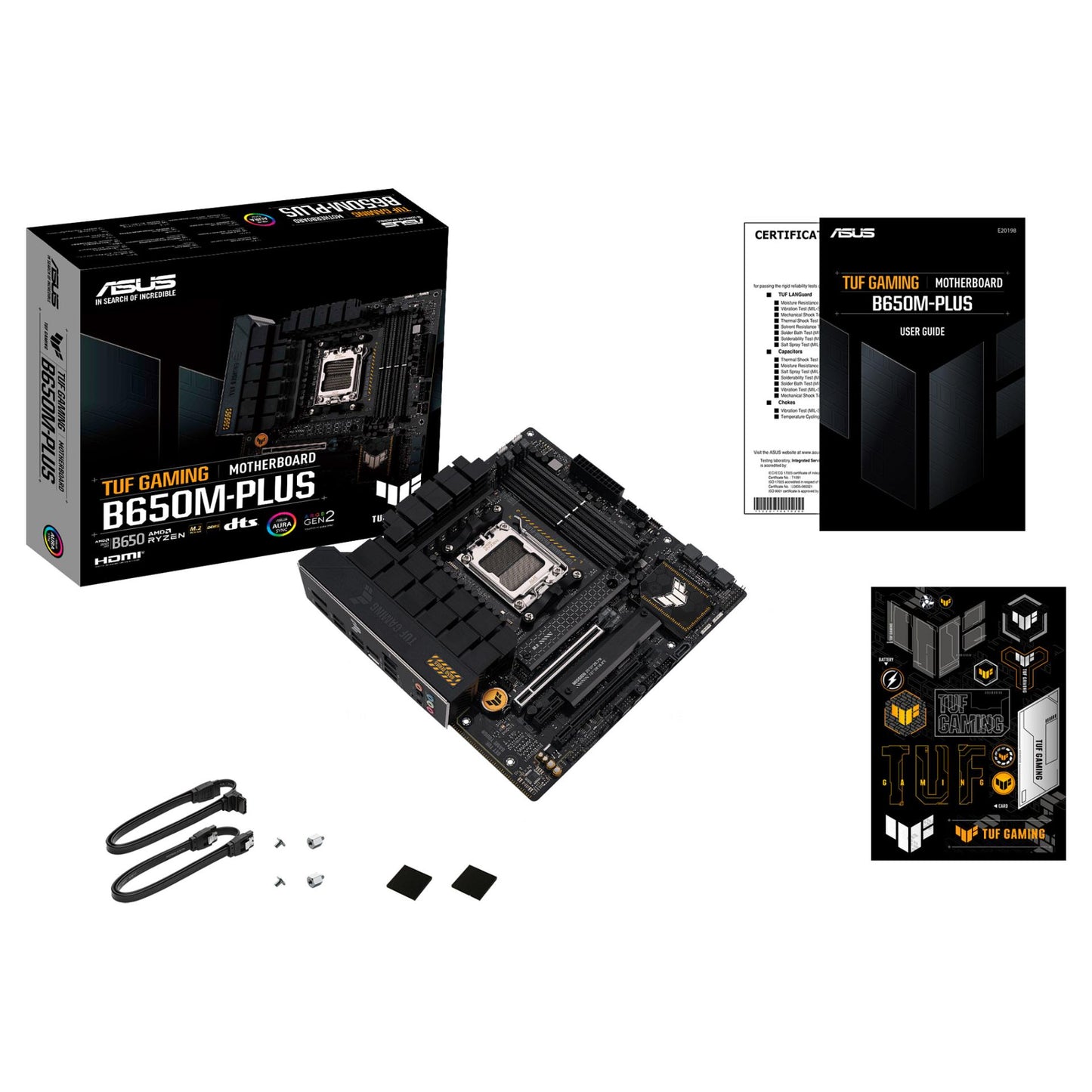 MB ASUS TUF GAMING B650M-PLUS (AMD.AM5.DDR5.mATX)