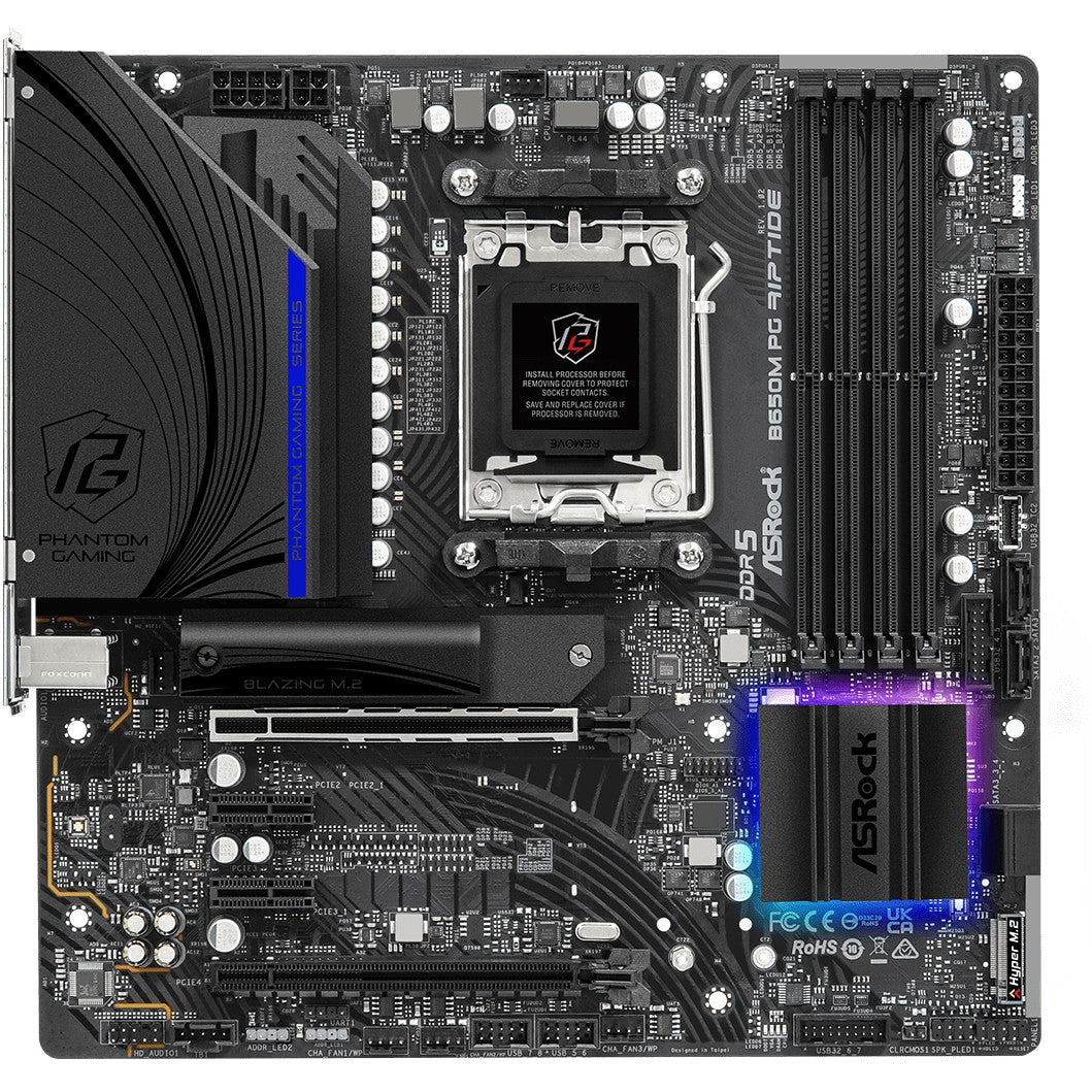 AM5 ASRock B650M Phantom Gaming Riptide