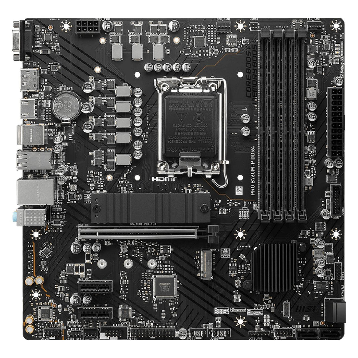 1700 MSI PRO B760M-P DDR4