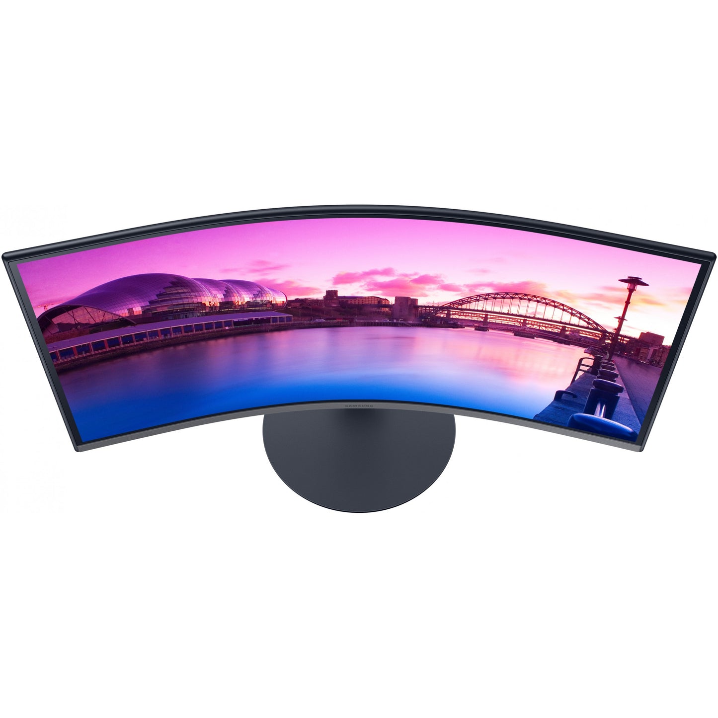 68cm/27'' (1920x1080) Samsung S27C390EAU 4ms 16:9 2xHDMI DisplayPort Lautsprecher Full HD Schwarz Dunkelblau/Grau