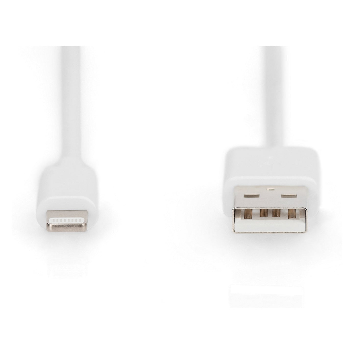 DIGITUS Datenkabel Apple Lightning->USB A St/St MFI 1m weiss