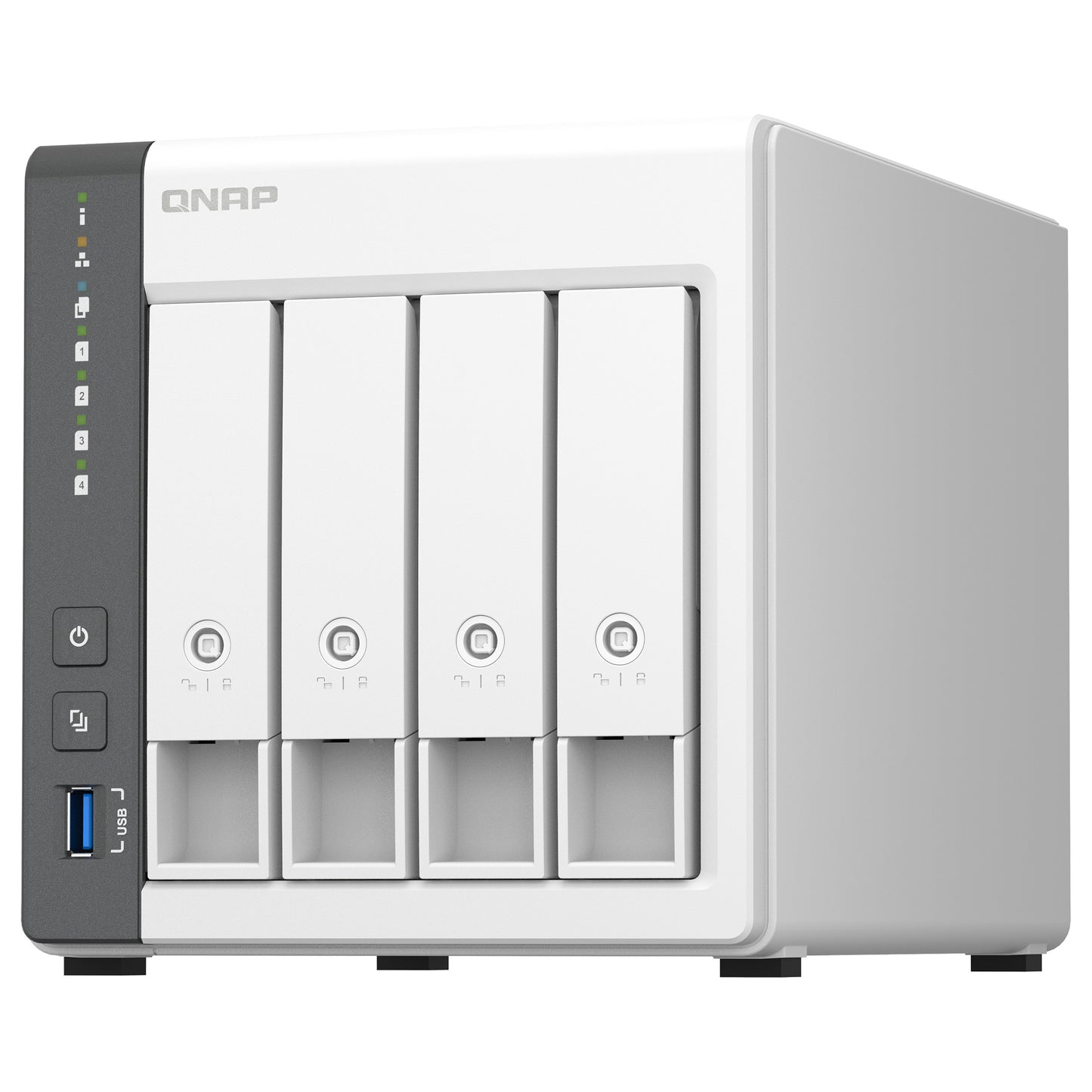 QNAP TS-433 NAS-Server 4Schächte ARM A55 2GHz SATA 6Gb/s