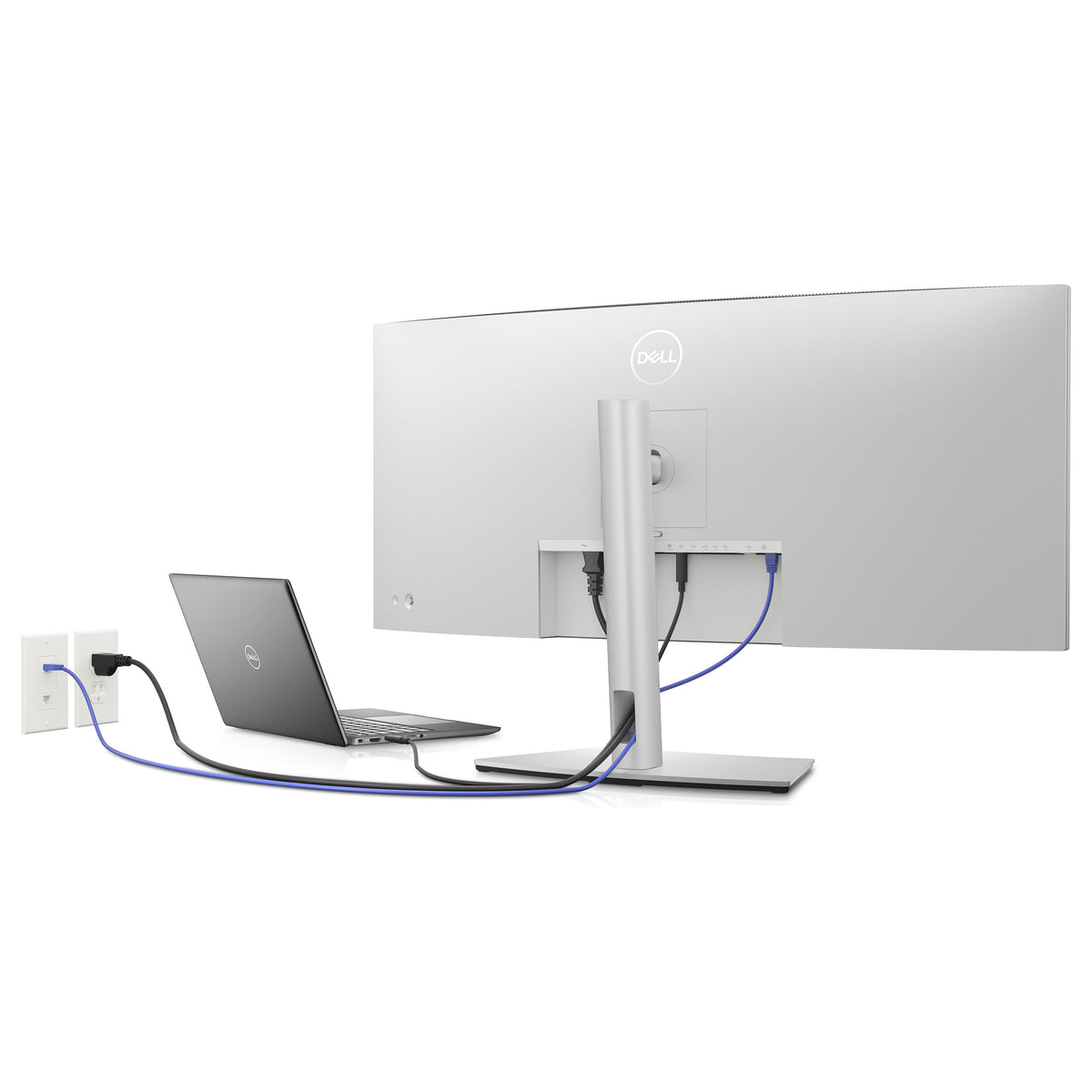 86,7cm/34,14'' (3440x1440) Dell U3423WE Curved 21:9 5ms 60Hz IPS HDMI DisplayPort USB-C VESA Pivot WQHD Speaker Platinum Silver