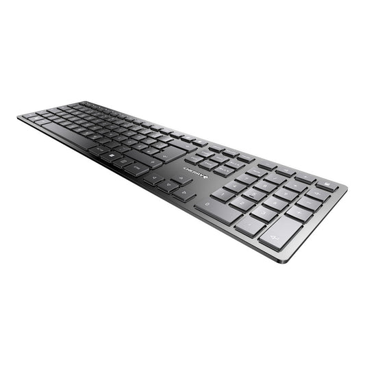 Cherry KW 9100 Slim - Tastatur Wireless Black QWERTZ DE