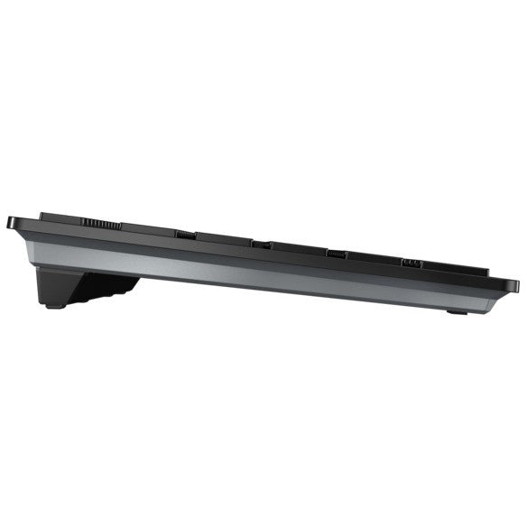 Cherry KW 9100 SLIM - Tastatur kabellos silber QWERTZ DE