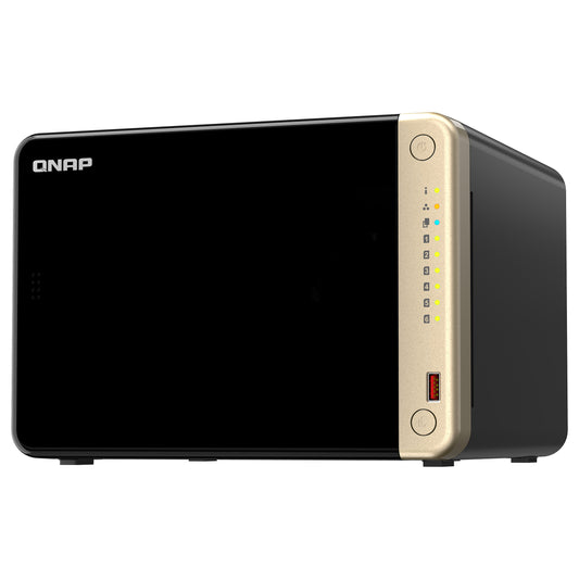 6-Bay QNAP TS-664-8G Intel® Celeron® - N5095 - Schwarz
