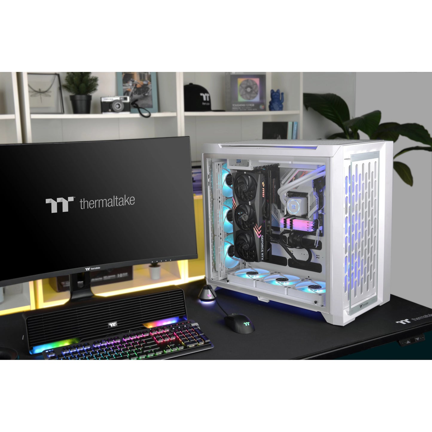 Tower Thermaltake CTE C750 TG ARGB Snow White