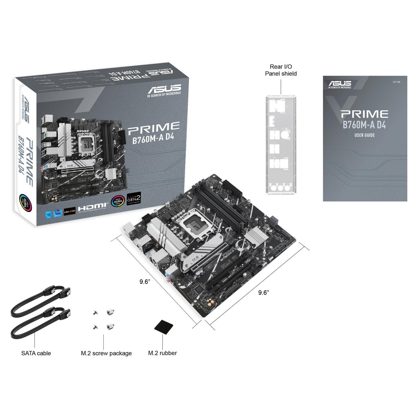 1700 ASUS PRIME B760M-A-CSM DDR4