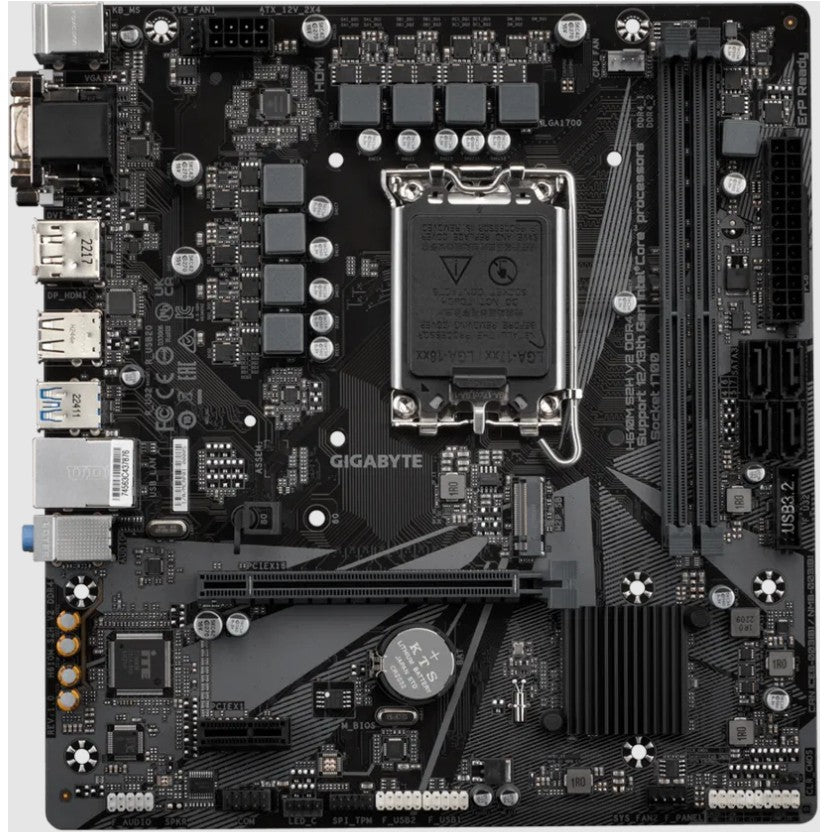 1700 Gigabyte H610M S2H V2 DDR4