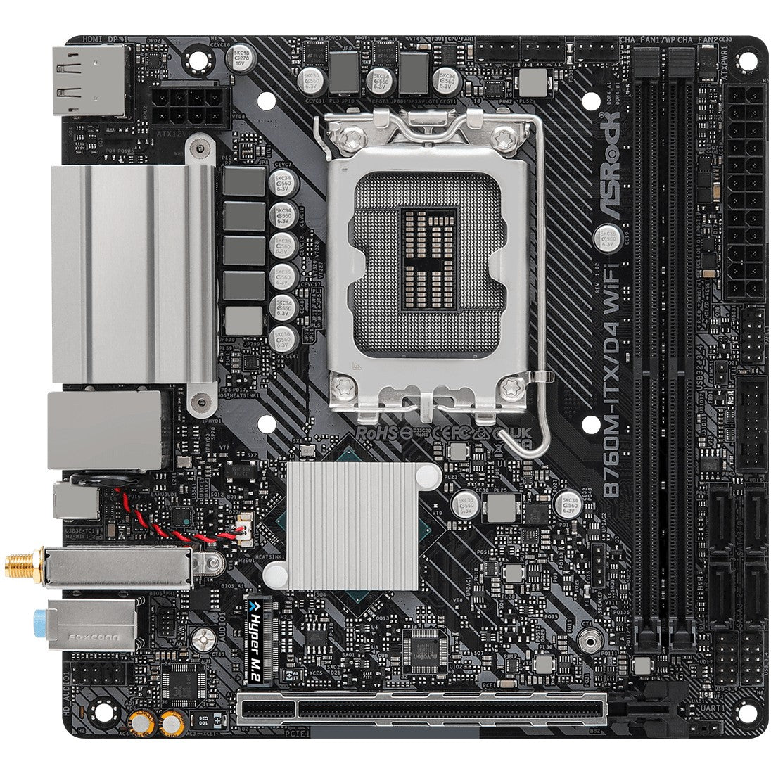 ASROCK B760M ITX/D4 WIFI (1700) (D)