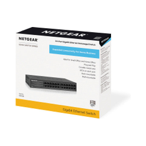 24P Netgear GS324v2 RM