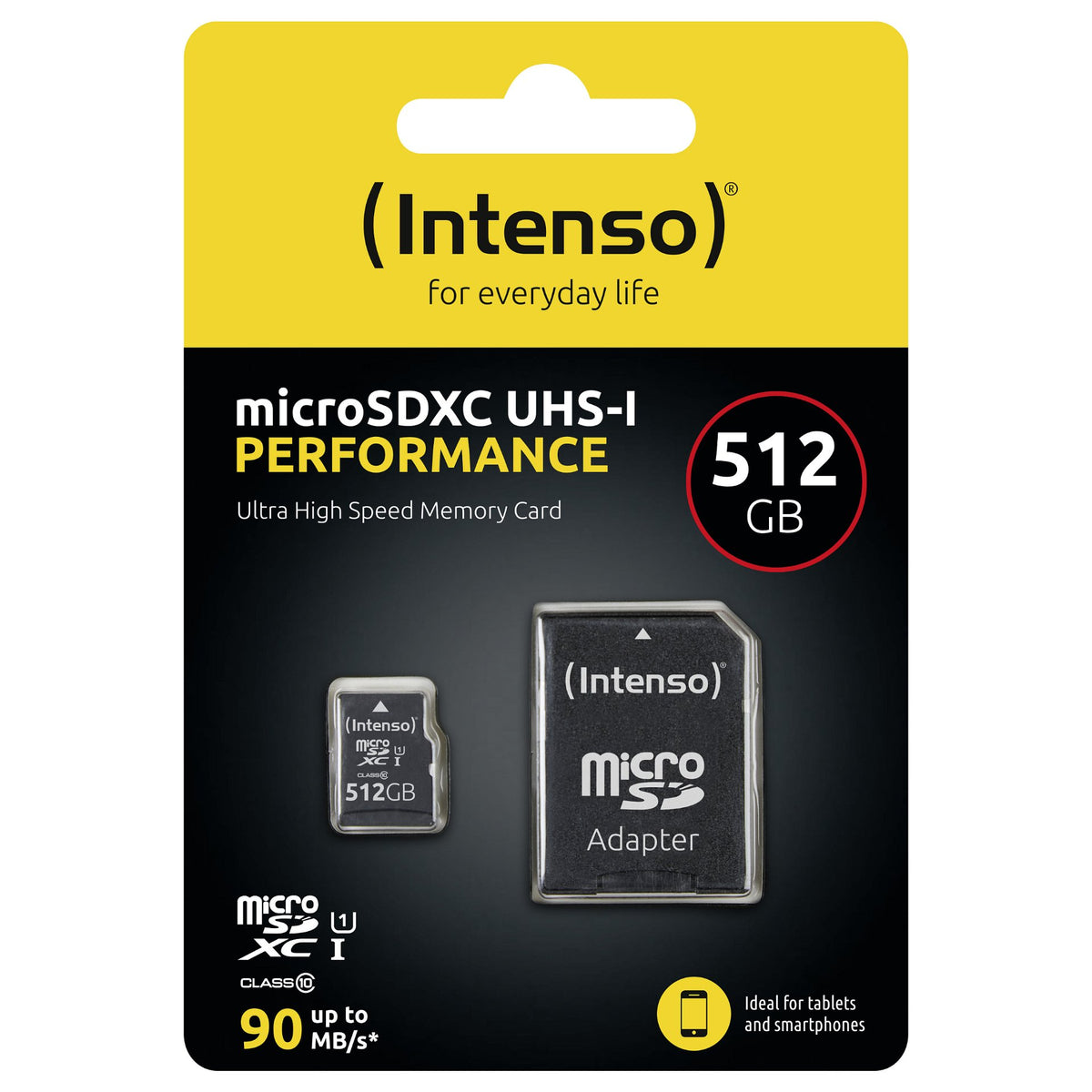 CARD 512GB Intenso 3424493 Micro - UHS-I