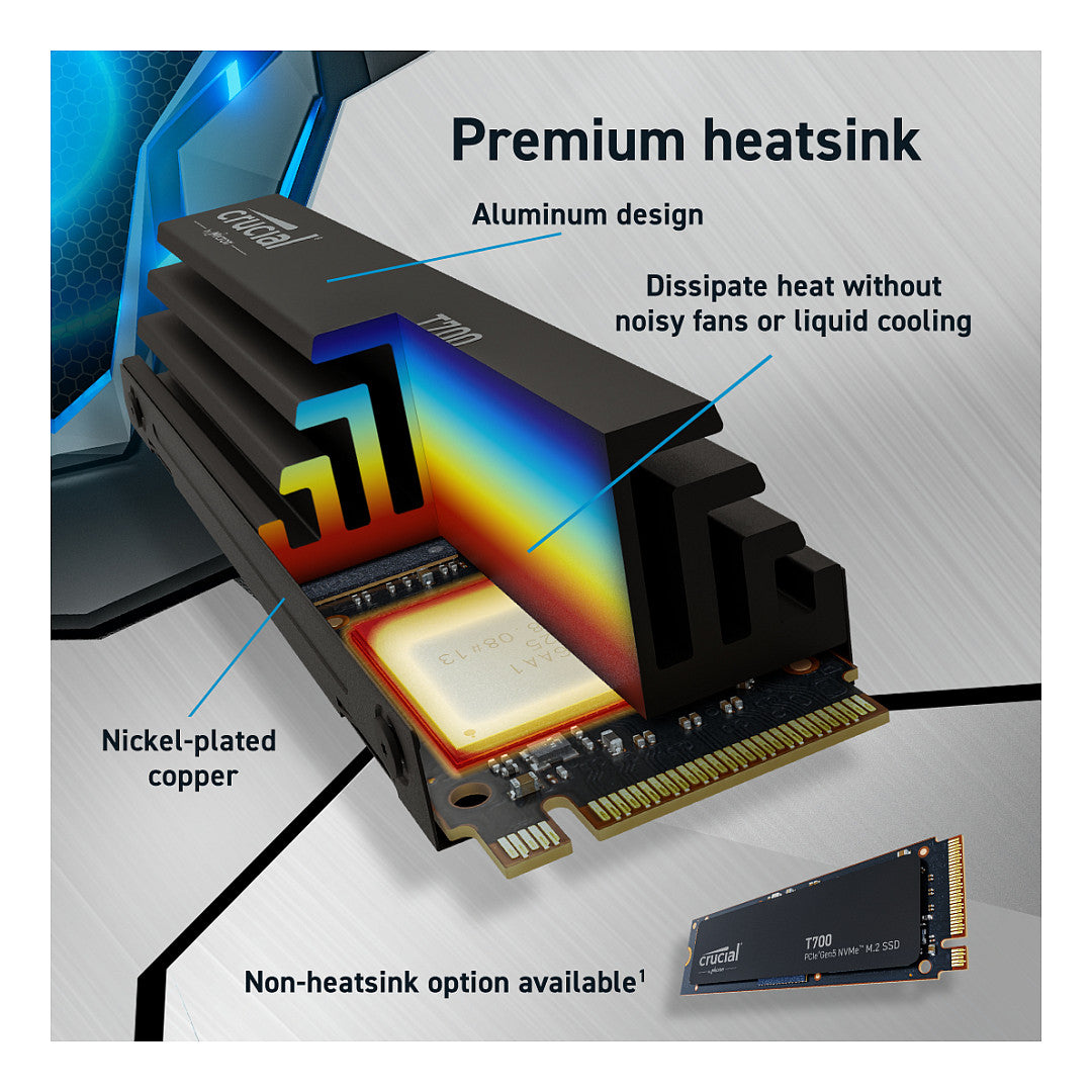 M.2 4TB Crucial T700 NVMe PCIe 5.0 x 4