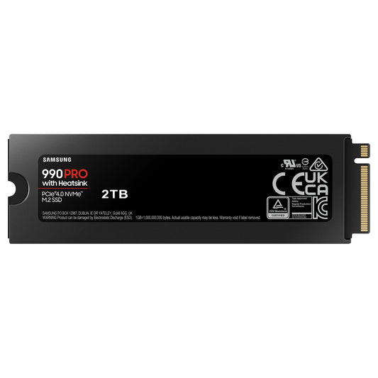 M.2 2TB Samsung 990 PRO Heatsink NVMe PCIe 4.0 x 4 retail