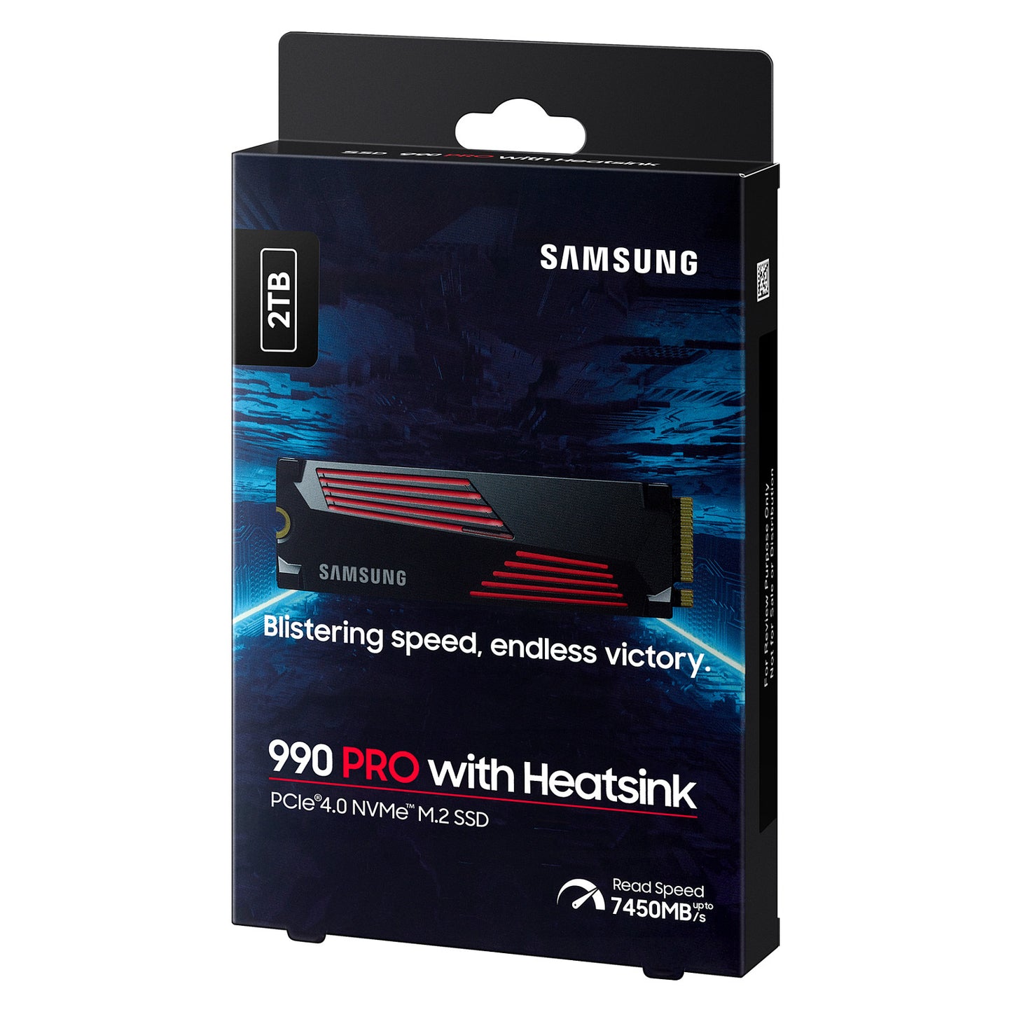 M.2 2TB Samsung 990 PRO Heatsink NVMe PCIe 4.0 x 4 retail