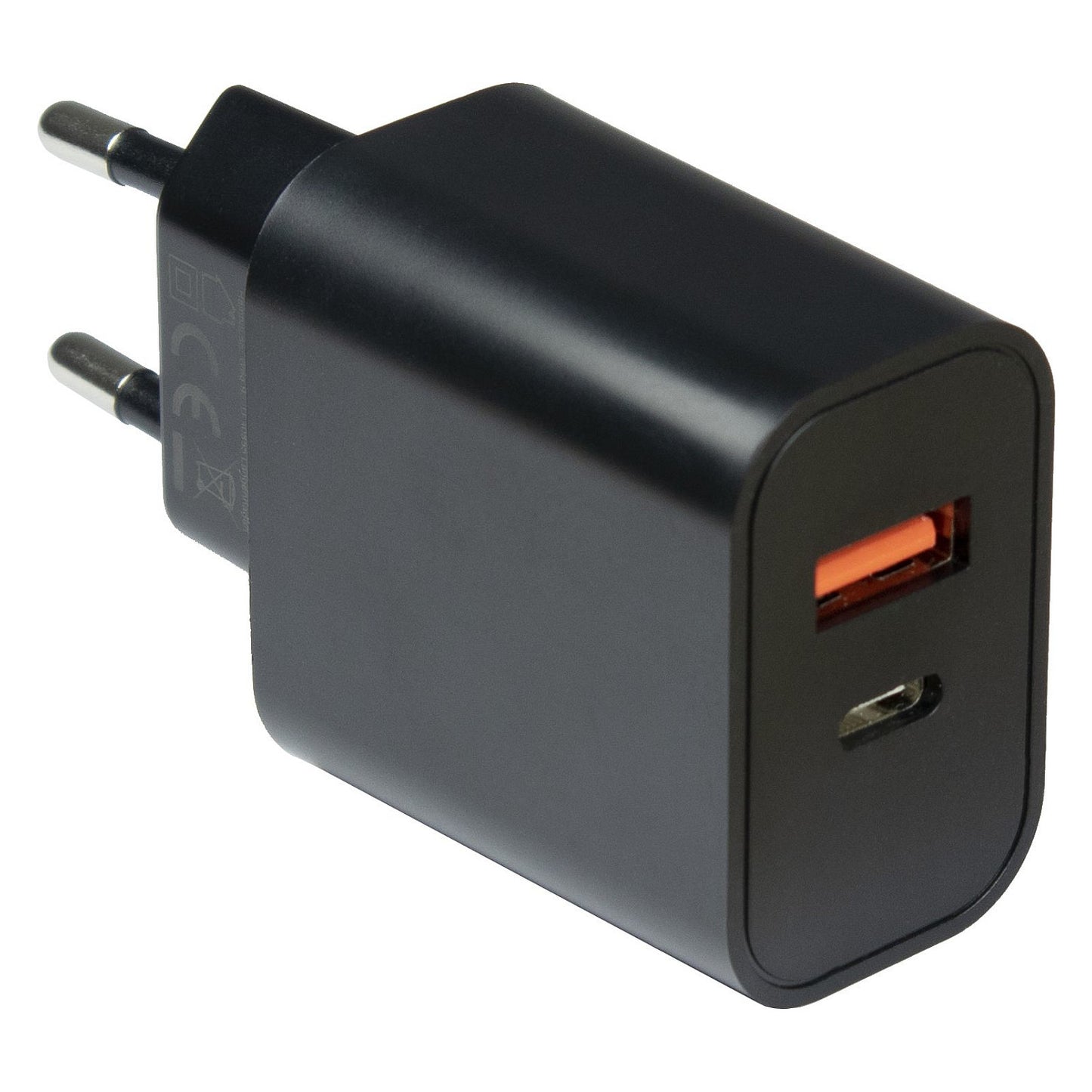 Charger USB-C 20W Black Inter-Tech PD-2120