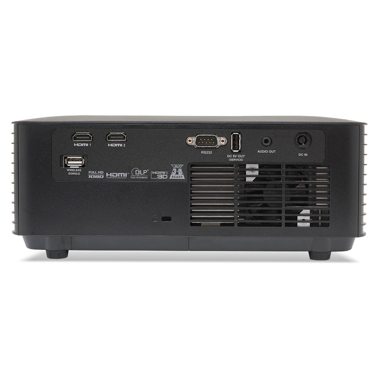 (1920x1080) Acer PL2520i 4000-Lumen DLP Laser 16:9 HDMI USB 3D Speaker Black