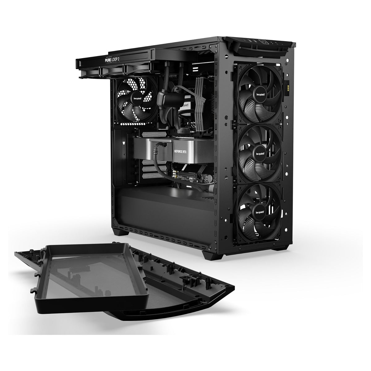 Midi be quiet! SHADOW BASE 800 Black