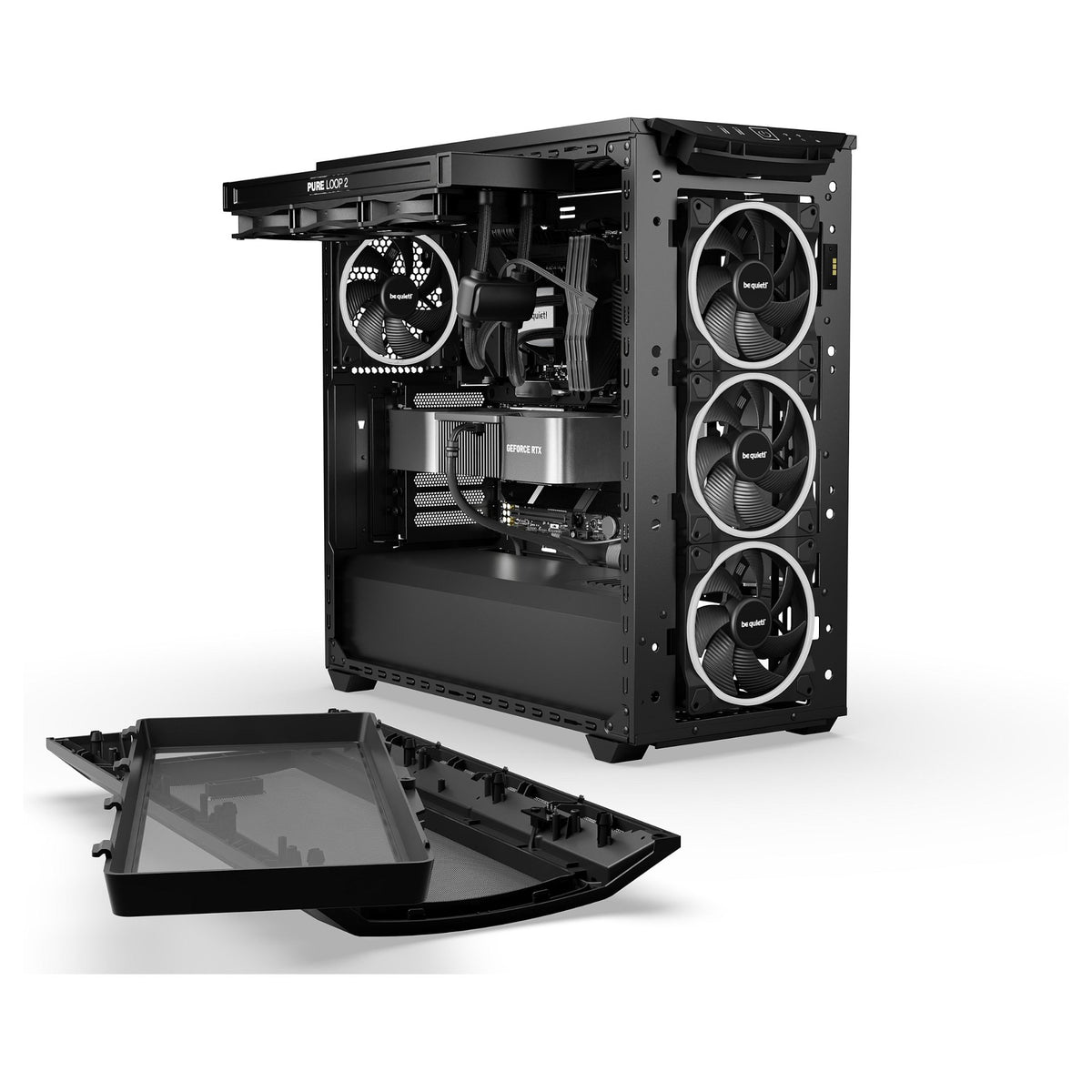 Midi be quiet! SHADOW BASE 800FX Black