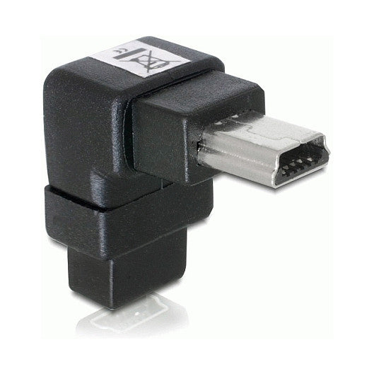 DELOCK Adapter USB-B mini 5pin St / Bu 90Gradgewink.