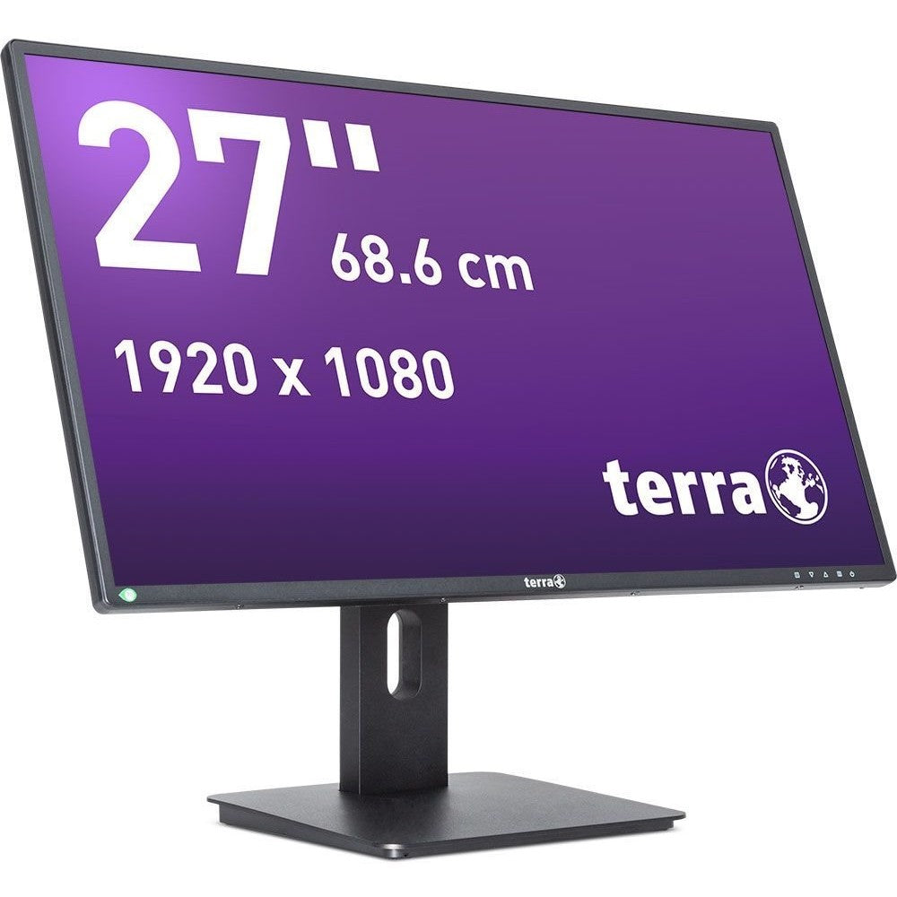 68,6cm/27'' (1920x1080) TERRA 2756W PV V3 16:9 5ms HDMI DVI DisplayPort VESA Pivot Speaker FullHD Black