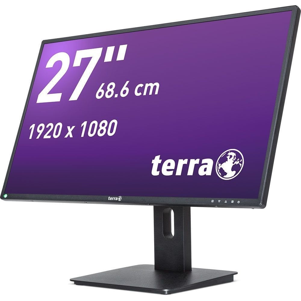 68,6cm/27'' (1920x1080) TERRA 2756W PV V3 16:9 5ms HDMI DVI DisplayPort VESA Pivot Speaker FullHD Black