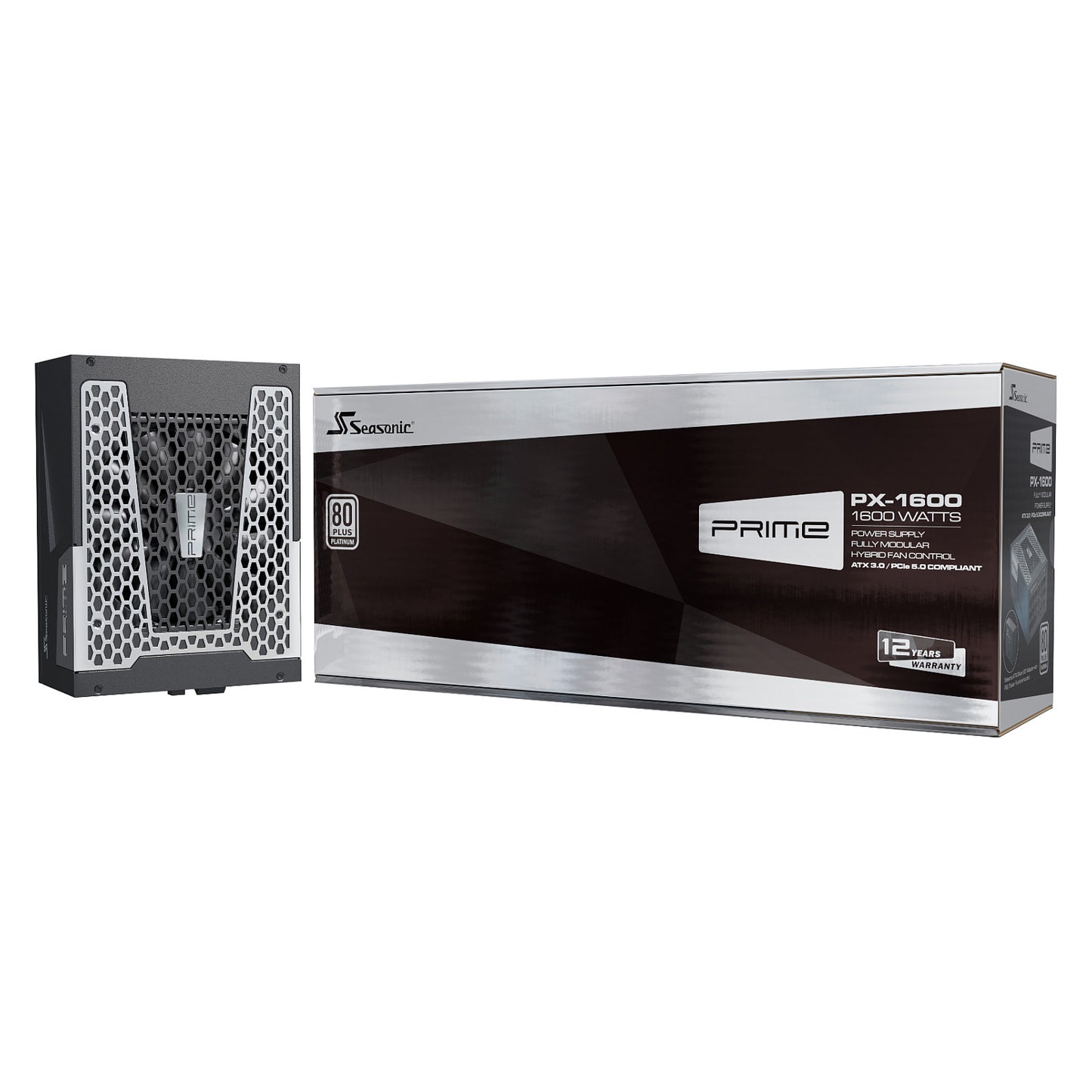 1600W Seasonic PRIME PX-1600 ATX3.1 | 80+ Platinum